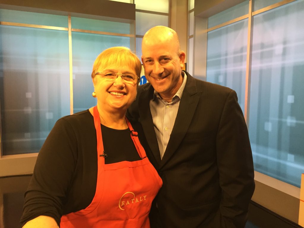 with chef Lidia Bastianich